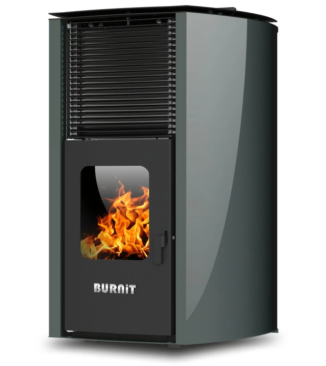 Pelletkachel CV Advant BURNiT 18 kW Antraciet