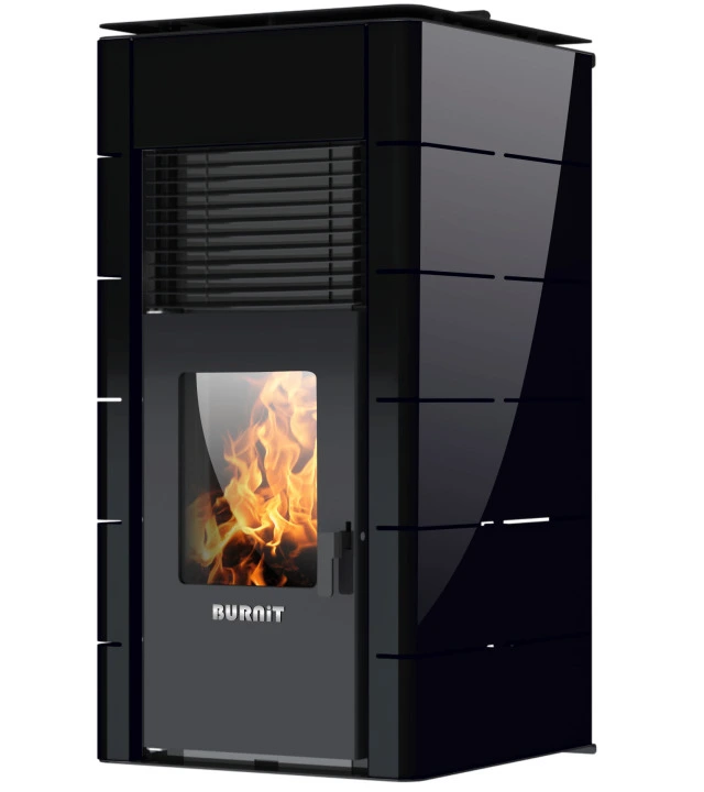 Pelletkachel BURNiT Concept CV 18 kW Jet Black