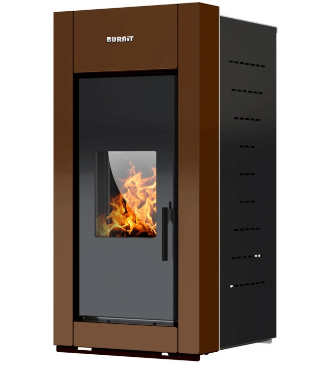 Pelletkachel Burnit Trend Novation CV 11 kW Bruin