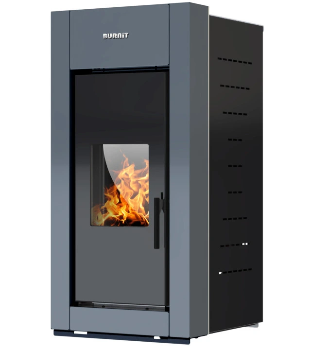 Pelletkachel Burnit Trend Novation CV 11 kW Antraciet