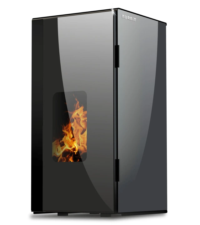 Pelletkachel BURNiT Vision CV 25 kW Grijs
