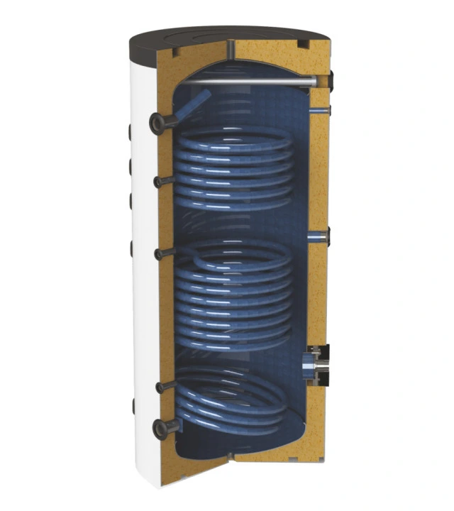 Indirecte verwarmingsketel SUNSYSTEM SON - EF 160. 150 liter. Twee warmtewisselaars. Email, titanium bescherming. Thermometer, veiligheidsklep. 10 bar, 95 °C. Indirecte verwarmingsketel SUNSYSTEM SON - EF 160. 150 liter. Twee warmtewisselaars. Email, titanium bescherming. Thermometer, veiligheidsklep. 10 bar, 95 °C.