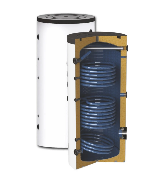 Indirecte verwarmingsketel SUNSYSTEM SON - EF 200. 200 liter. Twee warmtewisselaars. Email, titanium bescherming. Thermometer, veiligheidsklep. 10 bar, 95 °C. Indirecte verwarmingsketel SUNSYSTEM SON - EF 200. 200 liter. Twee warmtewisselaars. Email, titanium bescherming. Thermometer, veiligheidsklep. 10 bar, 95 °C.