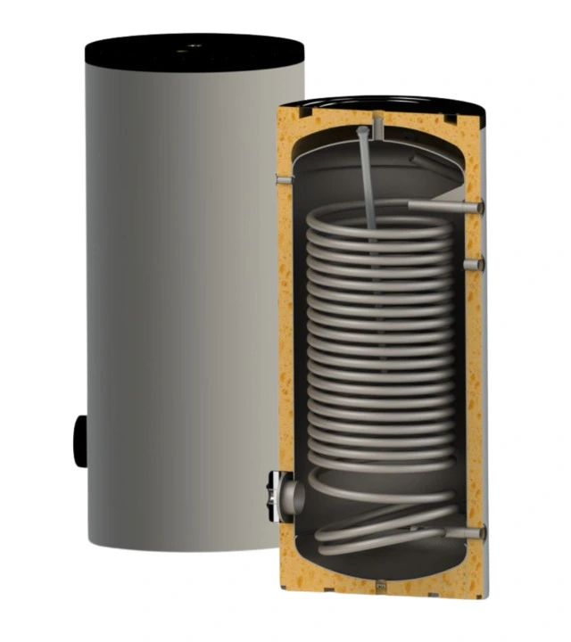 Boiler voor SUNSYSTEM SWPN-2L-500L met een dubbel serpentinesysteem